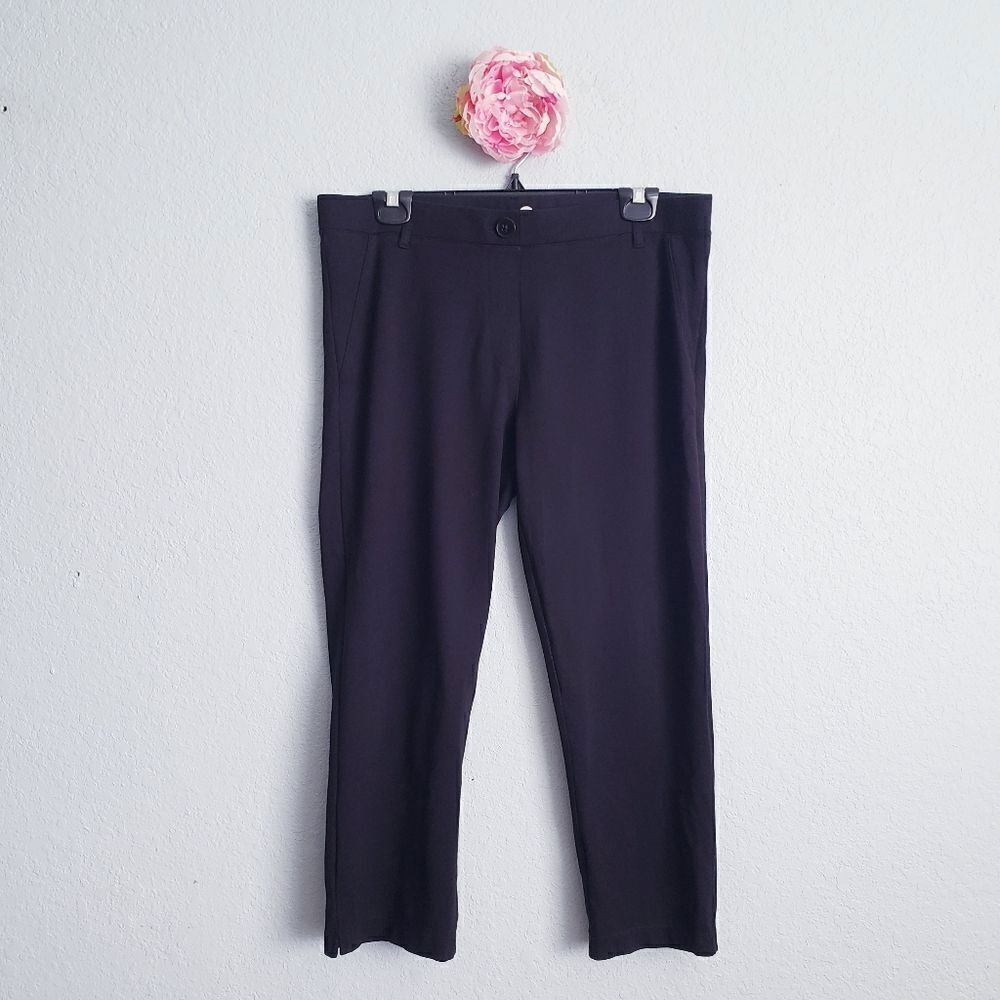 Betabrand Classic Black Dress Pants